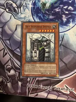 (YBL) Yugioh! LP Sky Scourge Invicil - FOTB-EN023 - Super Rare - 1st Edition LP - Image 1