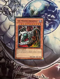 (YBL) YuGiOh The Wicked Dreadroot CT07-EN015 Limited Edition Super Rare VLP - Image 1