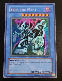 Yugioh Zera The Mant PP01-EN011 Secret Rare Konami - Image 1