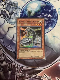 (YBL) Proto-Cyber Dragon DR04-EN130 Super Rare Yugioh VLP - Image 1