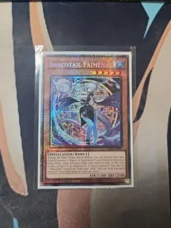 Dracotail Faimena JUSH-EN002 Starlight Rare 1st Ed NM Yugioh - Image 1