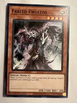 Fabled Urustos - HAC1-EN128 Yugioh Hidden Arsenal - 1st Edition NM - Image 1