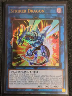 Yugioh! Striker Dragon - RA01-EN046 - Prismatic Ultimate Rare - 1st Edition Near - Image 1