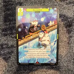 Vibes TCG Be A Lil Evil 2025 National NSCC Exclusive Pudgy Penguins Mantel Card - Image 1