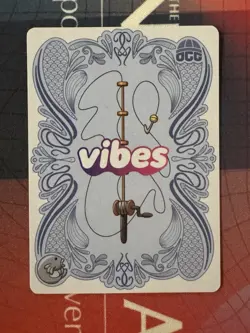 Vibes TCG Be A Lil Evil 2025 National NSCC Promo Pudgy Penguins Mantel Card - Image 2
