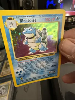 Blastoise 2/102 - Pokemon TCG Base Set Unlimited Holo Rare Card WOTC LP B54 - Image 3