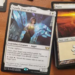Giada, Font of Hope ANGELS Angelic Rare COMMANDER DECK MTG Magic ALL 100 Cards - Image 1