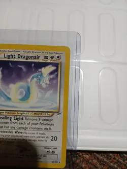 Light Dragonair 22/105 Neo Destiny Pokemon Card Rare LP - Image 3