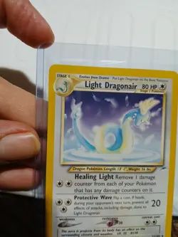 Light Dragonair 22/105 Neo Destiny Pokemon Card Rare LP - Image 4