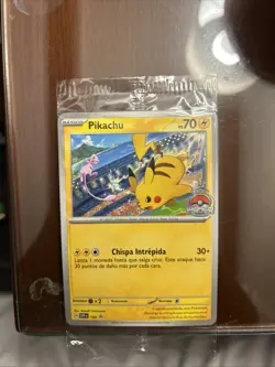 Spanish Pikachu World Champion 2024 Sealed Promo Card. US Seller - Image 1