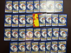 34 Pokemon [Yuka Morii] Illustrated Clay Art Card Lot - Image 2