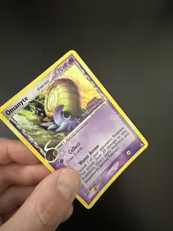 Omanyte Holo 74/110 EX Holon Phantoms NM - Vintage Pokemon Card - Image 3