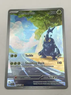 Heracross - 194/193 - Pokemon Paldea Evolved Illustration Rare Card NM - Image 1