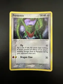 Rayquaza Holo 3/17 POP Series 1 NM - Vintage Pokemon Card - Image 1
