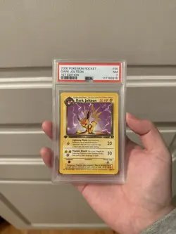 PSA 7 - Pokemon Card - Team Rocket 38/82 - DARK JOLTEON *1st Edition* - Image 1