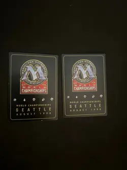 2X Cursed Scroll World Championship Decks Gold Border Magic The Gathering Card - Image 2