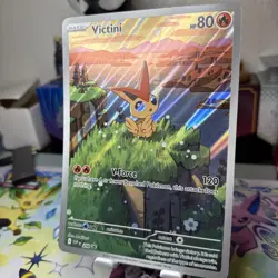 Pokemon Victini SVP 208 JUMBO Card Black Bolt White Flare PROMO 2025 - Image 2