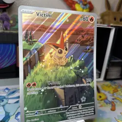 Pokemon Victini SVP 208 JUMBO Card Black Bolt White Flare PROMO 2025 - Image 3