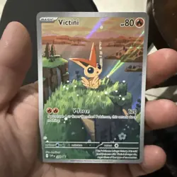 Pokemon Victini SVP 208 JUMBO Card Black Bolt White Flare PROMO 2025 - Image 1