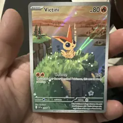 Pokemon Victini SVP 208 JUMBO Card Black Bolt White Flare PROMO 2025 - Image 2