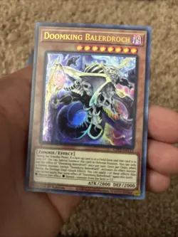 Yu-Gi-Oh Card - GFP2-EN113 - DOOMKING BALERDROCH (ultra rare holo) - NM/Mint - Image 2