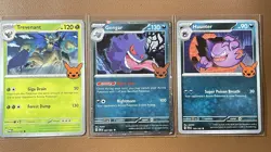 Pokemon Gengar + Haunter + Trevenant Trick or Trade Halloween Card NM Set - Image 1
