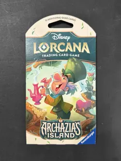 Disney Lorcana Trading Card Game Archazias Island Ravensburger {Qty:1 pack} - Image 1