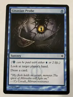 Magic the Gathering Gitaxian Probe NM Unplayed English New Phyrexia MtG - Image 1