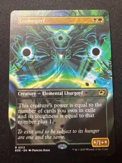 Cosmogoyf - Borderless - Edge of Eternities - MTG - NM - Non-Foil - Image 1