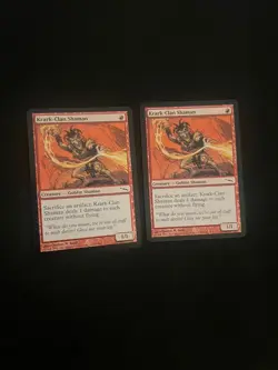 2x Mirrodin Krark-Clan Shaman NM/LP Magic the Gathering MTG - Image 1