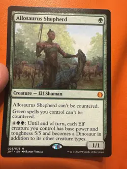 MTG Allosaurus Shepherd Jumpstart Regular Rare 028/078 - Image 1