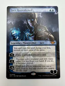 MTG TCG Jace Reawakened (Borderless) Outlaws of Thunder Junction Regular - Image 1
