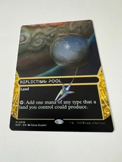 Reflecting Pool (BORDERLESS) #36 | NM | Stellar Sights Magic MTG - Image 1