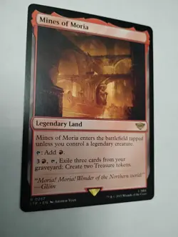 Mines of Moria MTG Regular Land - Image 1