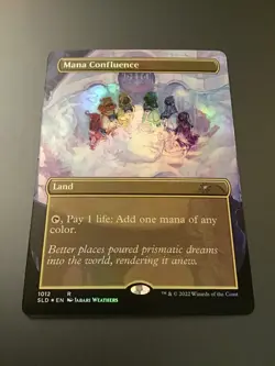MTG Secret Lair #1012 Mana Confluence Borderless Foil NM - Image 1