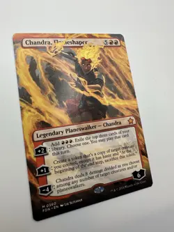 MTG TCG Chandra, Flameshaper (Borderless) Foundations Regular - Image 3