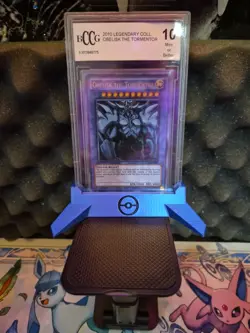 2010 Yugioh Legendary Collection Obelisk The Tormentor - Beckett BCCG 10 Mint - Image 1