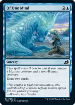 Of One Mind - Foil - Ikoria: Lair of Behemoths #060/274 MTG Magic The Gathering - Image 1