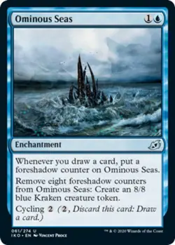Ominous Seas - Foil - Ikoria: Lair of Behemoths #061/274 MTG Magic The Gathering - Image 1