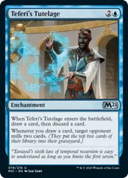 Teferi's Tutelage - Foil - Core Set 2021 #078/274 MTG Magic The Gathering - Image 1