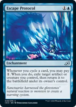 Escape Protocol - Foil - Ikoria: Lair of Behemoths #048/274 MTG Magic The Gather - Image 1