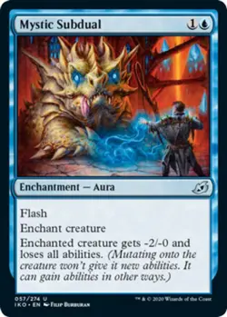 Mystic Subdual - Foil - Ikoria: Lair of Behemoths #057/274 MTG Magic The Gatheri - Image 1
