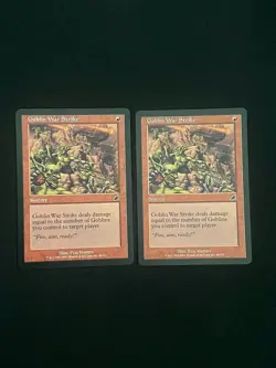 Goblin War Strike Scourge #96 2003 MTG Magic The Gathering NM - Image 1