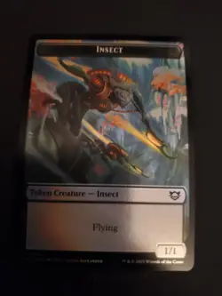 Beast 0005 / Insect 004 (Foil) Token MTG Edge of Eternities NM - Image 1