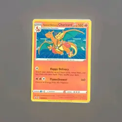 Pokemon Special Delivery Charizard SWSH075 SEALED Pokemon Center Exclusive Promo - Image 1