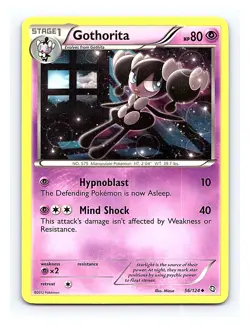 Gothorita #56/124 Dragons Exalted Pokemon Uncommon - Image 1