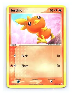 Torchic #83/110 Holon Phantoms Pokemon Common - Image 1