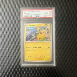 Pokemon Pikachu SVP190 S&V World Championship 2024 PSA 10 - Image 1