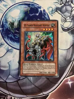 (YBL) Yugioh XX-Saber Boggart Knight TSHD-EN000 Super Rare Unlimited LP - Image 1