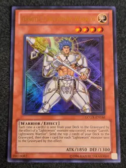 Yugioh! MP Garoth, Lightsworn Warrior - LCGX-EN246 - Ultra Rare - Unl Edition LP - Image 1